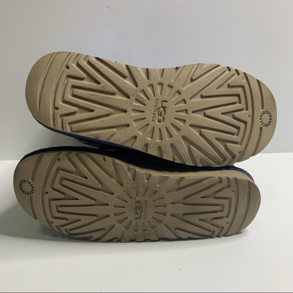 Ugg Perfect Soft Purple Mid Calf Sheepskin Sequin Fur Lined Boots - Picture 12 of 12